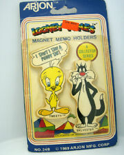 Vintage Looney Tunes MAGNETS 1989 Tweety Bird & Sylvester NOS -  picture