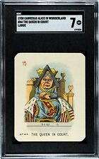 1930 Carreras Alice in Wonderland The Queen in Court #44 SGC 7 picture