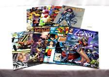 10 COMIC BOOKS MIXED LOT VOLUMN  1'S  OF IMAGE, MARVEL, AND DC 1992-1998 picture