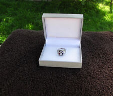 Boy Scouts of America BSA Sterling Silver Art Deco Eagle Scout Ring With Box picture