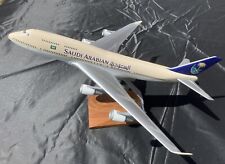 Stunning PACMIN 1/200 Scale Model : SAUDIA Boeing 747-400 (Boxed with Cert) picture