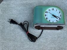 Westclox Big Ben Moonbeam Art Deco Alarm Clock Jadite Green Model 43006 picture