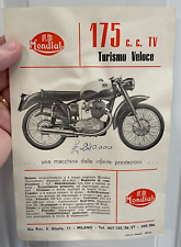 1950's F.B Mondial 175 C.C. Turismo Veloce Motorcycle Store Flyer? Advertisement picture