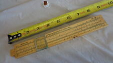 Lawrence Engineering Wooden Slide Rule - Made in USA picture