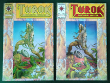 Turok Dinosaur Hunter #1 *rare* GOLD Edition Signed by Bob Layton Plus #1 Foil picture