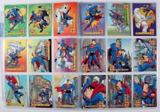 1996 DC SKYBOX SUPERMAN ACTION PACKS COMPLETE SET WITH SEALED GUM MINT picture