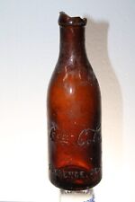 FLORENCE ALA AMBER COCA COLA BOTTLE STRAIGHT SIDE MID SCRIPT picture