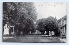 West Main Street Halifax Pennsylvania Divided Postcard Posted 1915 RPPC picture