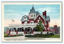 c1910's Johnson City Library  Building Johnson City New York NY Antique Postcard picture