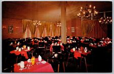 Vtg Massachusetts MA Waltham Motor Inn Dining Room 1970s View Postcard picture