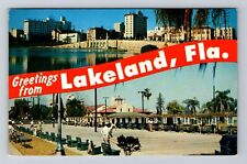 Lakeland FL-Florida, General Banner Greetings, Vintage Postcard picture
