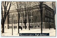1915 Gouverneur High School Building Gouverneur New York NY RPPC Photo Postcard picture