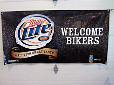 Miller Lite Welcome Bikers Banner, 2007  Milwaukee WI picture
