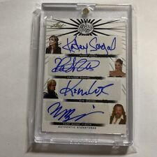 2014 LEAF SONS OF ANARCHY CO-STARS SIGNED BY 8 ACTORS AUTO AUTOGRAPH CARD CS-SOA picture