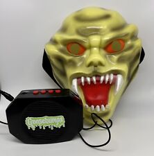 VTG 1996 Goosebumps Voice Changing Glow In Dark Haunted Mask Halloween Works picture