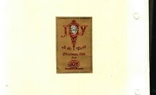   NICE RARE SOUTHERN REGION CHRISTMAS JOY COAL MINING STICKERS # 1455 picture