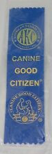 AKC American Kennel Club CANINE Good Citizen RIBBON Set of 4 NEW picture