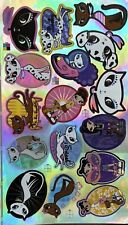 Stickers Cat Series I 16 ct. Vintage Vending Machine Press Sheet 2000s picture