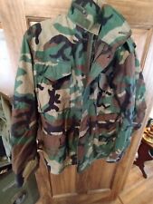 Military USGI BDU M65 Field Jacket Mens Size Medium Short Camo Full Zip Vintage picture