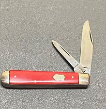 Vintage Remington UMC Made In USA 1924-33 Swell End Jack Smooth Red Handles picture