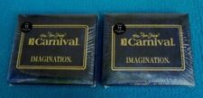 Lot of 2 : CARNIVAL CRUISE Ship IMAGINATION compact PHOTO ALBUM @ 72 Pictures picture