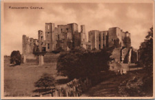 Royal Kenilworth Medieval Castle Warwickshire UK Sepia Tritone Art Postcard UNP picture