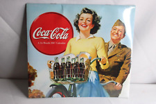 Vintage Coca Cola Coke Calendar, 16 Month 2007 Calendar Factory Sealed picture