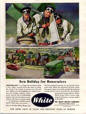 VINTAGE 1945 THE WHITE MOTOR COMPANY PRINT AD picture