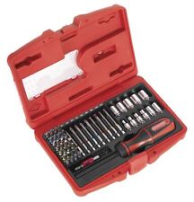 Sealey Fine Tooth Ratchet Screwdriver & Accessory Set 51pc AK64903 picture