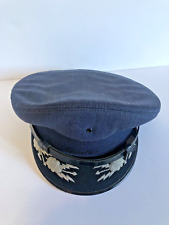 Vintage Berkshire DeLuxe Military Officer Hat - 7 1/8 picture