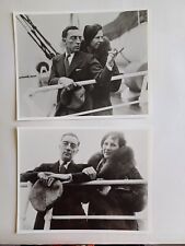 Buster Keaton with Mae Scriven Set of 2 Photo Photographs 8x10 picture