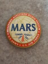 Vintge Pinback Pin Button MARS Military Affiliate Radio System US Army Air Force picture