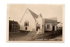 LAKESIDE, MORRIS, CT ~ METHODIST - EPISCOPAL CHURCH, REAL PHOTO PC ~ 1910s picture