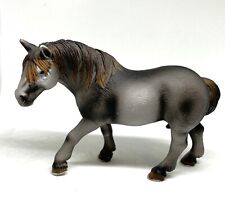 Schleich Horse Gray  PERCHERON MARE Grey Figure 2007 Retired 13626 picture