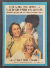Three's Company 1978 Topps Header Card (NM) picture