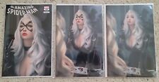 AMAZING SPIDER-MAN 26 WARREN LOUW SET OF 3 INCLUDING UNMASKED COMIC  picture