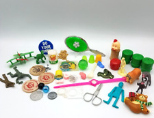 Vintage Gumball Charms Cracker Jack Small Toys Prizes Vending Machine Miniatures picture