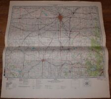 Authentic Soviet USSR Military Topographic Map Wichita, Kansas, USA #130 picture