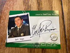 CSI Crime Scene Investigation Season 1 Geoffrey Rivas Autograph Card CSI-A10 picture
