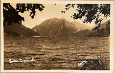 RPPC Lake Crescent Washington Real Photo Postcard c1930 picture