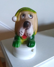 Vintage Dog Night Light, Soft Rubber, Working, Made in Hong Kong 1950's 1960's picture
