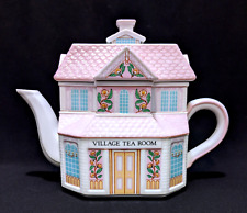 The Lenox Village Tea Room ~ Porcelain Teapot with Lid ~ 1991 ~ NEVER USED picture