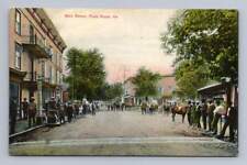 Main Street FRONT ROYAL Virginia Antique Shenandoah Postcard Cover 1909 picture