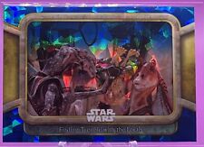 2024 Topps Star Wars Sapphire #34 Finding Trouble with the Locals picture