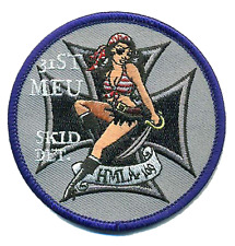MARINE CORPS 31ST MEU SKID DET HMLA-169 SQUAD HOOK LOOP EMBROIDERED JACKET PATCH picture