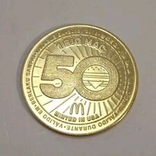McDonald's 50 Years of Big Mac Collectors Coin 1988-1998 picture