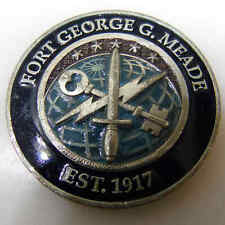 FORT GEORGE G MEADE GARRISON COMMANDER AND COMMAND SERGEANT MAJOR CHALLENGE COIN picture