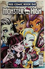 Monster High #0 Free Comic Book Day 2017 1st Monster High FCBD Sticker on Back picture