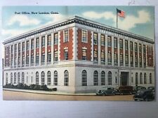 Vintage Postcard 1944 Post Office, New London, Connecticut (CT) picture