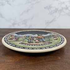 VINTAGE SCHMID LIMITED FIRST EDITION THE BAVARIAN CHRISTMAS PLATE 1971 picture